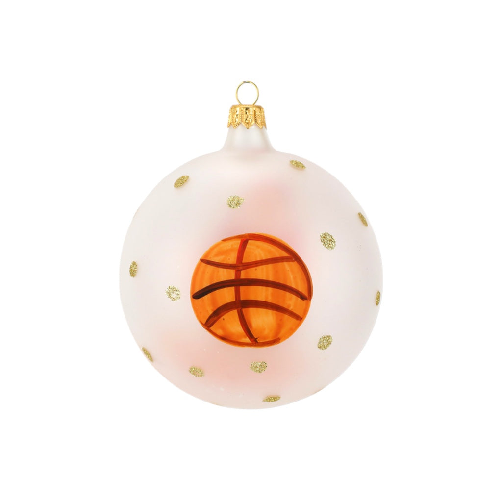 Vietri Old St. Nick Basketball Ornament Christmas Ornaments Vietri 