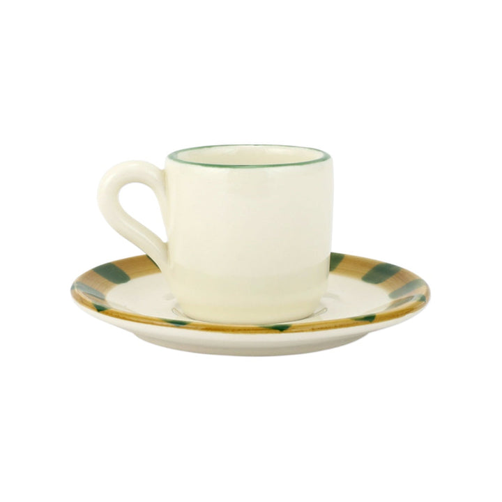 Vietri Old St. Nick Assorted Espresso Cups & Saucers - Set of 4 Dinnerware Vietri 